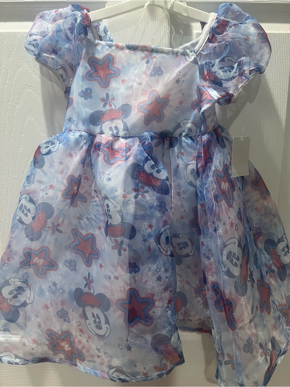 Disney Girls Minnie dress . Perfect for 4th of July